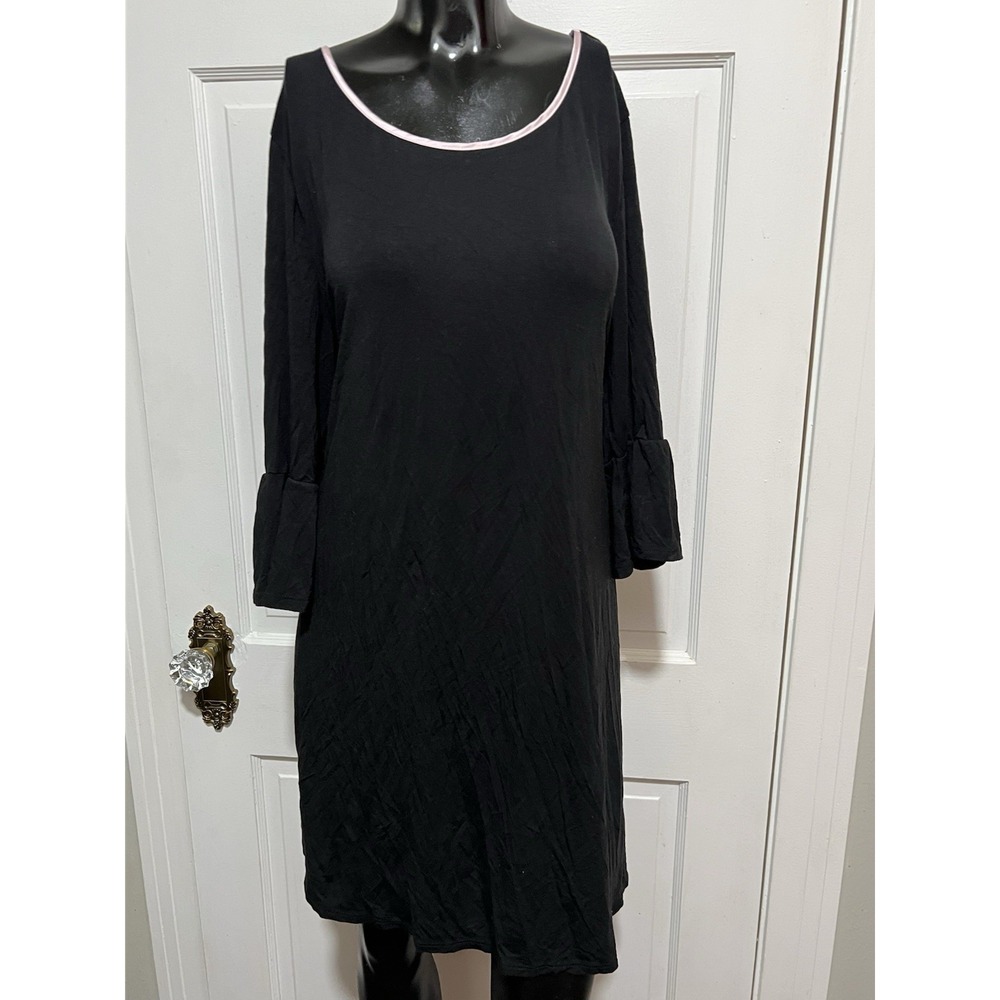 Black Kate Spade Pajama Dress Outfit Size Large